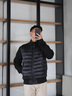 MACKAGE【七夕】MACKAGE男士 COLLIN拼接立領(lǐng)時(shí)尚休閑經(jīng)典絎縫羽絨夾克 黑色 XL 曬單實(shí)拍圖
