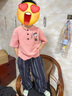 G.DUCK KIDS小黃鴨哪吒衣服男童夏裝套裝唐裝漢服兒童夏季款小童洋氣寶寶套裝 磚紅色-長(cháng)褲套裝 90 曬單實(shí)拍圖