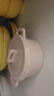 北鼎（Buydeem） 陶瓷碗陶瓷小盅雙耳帶蓋早餐粥碗早餐甜品蒸蛋飯碗兒童小碗盅 【珊瑚粉】雙耳陶瓷小盅*1 曬單實(shí)拍圖