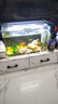 PC魚缸頂部蓋板透明防水魚缸防跳蓋板魚缸蓋透光耐摔保溫定制開口 2MM外蓋開口款（送固定） 60X30cm 曬單實拍圖