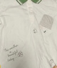 巴拉巴拉嬰兒t恤寶寶上衣男童衣服兒童短袖夏裝POLO領(lǐng)型氣質(zhì)紳士 本白10101 90 曬單實拍圖