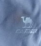 駱駝（CAMEL）休閑闊腿女褲寬松高腰垂感速干七分褲 C25BA6L6024 幻影黑 XXL 曬單實拍圖