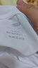 京東京造【10A抗菌】男士短袖t恤衫男女同款白小T蘇超定制 純棉白色XL 曬單實(shí)拍圖