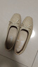 斯凱奇（Skechers）單鞋女士夏季2025新款淺口休閑鞋平底透氣通勤百搭工作鞋159127 曬單實拍圖