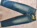 Levi's李維斯女士美式老錢(qián)風(fēng)寬松錐形舒適簡(jiǎn)約cleanfit牛仔長(cháng)褲 中藍色 27 27 曬單實(shí)拍圖