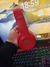 beats Solo3 Wireless 魔音頭戴式藍(lán)牙無線耳機(jī)手機(jī)耳機(jī)游戲耳機(jī) solo3 紅色 全新華強(qiáng)北版(原封) 曬單實(shí)拍圖