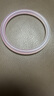 周六福冰粉玉髓手鐲圓條叮當(dāng)鐲送女友 生日禮物 J1013680 56mm  曬單實(shí)拍圖