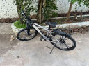 蘭博基尼青少年自行車鋁合金7速變速山地車碟剎兒童自行車學(xué)生單車 XS100 鈦金銀-7速禧瑪諾/線碟/XS100 22寸【適合135-155cm】 曬單實(shí)拍圖