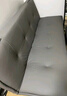 惠尋【京東自有品牌】沙發(fā)客廳折疊沙發(fā)床兩用出租屋沙發(fā)小戶型 深灰色【五防貓抓皮】店長推薦 三人位 1.8m +抱枕 曬單實拍圖