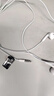 惠普（HP）DHH-1112A有線(xiàn)耳機(jī)半入耳式3.5mm接口圓孔 適用蘋(píng)果安卓 白色 曬單實(shí)拍圖