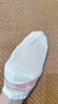 浪莎（LangSha）兒童襪子女童夏季超薄水晶襪女孩寶寶百搭花邊短襪 曬單實拍圖