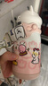babycare西高地保溫杯學(xué)飲兒童寶寶學(xué)生上學(xué)水壺吸管直飲杯外出6月+-大粉 曬單實(shí)拍圖