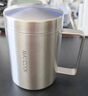 美廚（maxcook）316不銹鋼水杯 雙層泡茶杯口杯兒童學生帶蓋手柄400ml  MCB1112 曬單實拍圖
