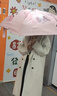 橙央手動(dòng)太陽(yáng)傘六折復古油畫(huà)風(fēng)植物花卉輕便折疊通勤傘防曬晴雨兩用傘 雨傘【（外花）扁六折6k粉芍藥】 曬單實(shí)拍圖