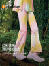 moodytiger【仙女家族】女童微喇褲涼感防曬25年夏季新品高彈速干兒童運(yùn)動(dòng)褲 曬單實(shí)拍圖