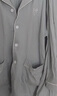 純棉睡衣男秋冬開衫純色高級開衫家居服睡衣長袖 淺藍(lán)色 XL 曬單實(shí)拍圖