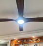Breezism太贊科技風扇燈復古變頻客廳餐廳吊扇燈  出口轉(zhuǎn)內(nèi)銷 黑色 曬單實拍圖