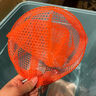 夢(mèng)達新款兒童用撈魚(yú)網(wǎng)蜻蜓蝴蝶網(wǎng)兜抄兜捕蟲(chóng)網(wǎng)小孩漁網(wǎng)戶(hù)外抄網(wǎng)伸縮桿 兒童網(wǎng)兜(橙) 1個(gè)裝 曬單實(shí)拍圖