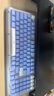 羅技（Logitech）ALTO KEYS K98M/K98S客制化機(jī)械鍵盤 無(wú)線藍(lán)牙鍵盤雙模mac ipad鍵盤98鍵游戲辦公家用鍵盤AI熱插拔 K98M星暮紫+紫色漸變兔鍵帽 曬單實(shí)拍圖