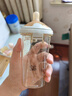 A 2翻蓋ppsu奶瓶6個(gè)月以上一歲以上學(xué)飲重力球吸管學(xué)飲杯寬口徑300ml 300ml珍珠灰十字奶嘴+鴨嘴+水嘴 曬單實(shí)拍圖