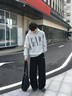 GAP【情人節(jié)】男女裝秋季新款logo印花抓絨寬松套頭連帽衫衛(wèi)衣786923 曬單實(shí)拍圖