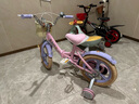 奧仕龍x迪士尼聯(lián)名自行車兒童3-6歲小孩單車4-8歲公主款兒童自行車 冰雪奇緣-艾莎【可折疊/一體輪】 14寸 適合90-105cm 曬單實拍圖