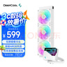 九州風(fēng)神（DEEPCOOL）冰魔方360ARGB白色水冷散熱器（多維無限鏡像冷頭/預(yù)裝ARGB風(fēng)扇/磁吸定位安裝/LT360ARGB白） 曬單實(shí)拍圖
