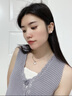 DAISY DREAM銀色金屬拉絲耳釘女2025新款爆款小眾獨(dú)特耳環(huán)輕奢高級(jí)感氣質(zhì)耳飾 銀色拉絲耳環(huán) 曬單實(shí)拍圖
