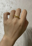 行金銀中黃金戒指女足金999蝴蝶結(jié)戒指3D硬金戒子俏皮結(jié)婚圣誕節(jié)禮物 克重1.1g   多退少補(bǔ) 18#蝴蝶結(jié)戒指 曬單實(shí)拍圖