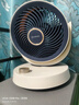 艾美特（AIRMATE）【直流變頻】暴風低噪空氣循環(huán)扇桌面電風扇家用臺式辦公室宿舍接充電寶無極調速渦輪換氣扇X125 曬單實拍圖