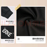 鴻星爾克（ERKE）童裝男女童長(cháng)褲兒童針織長(cháng)褲四季通用正黑170 曬單實(shí)拍圖