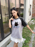 回力短袖t恤女夏季2025新款爆款休閑初中生時尚洋氣減齡運動健身穿搭 曬單實拍圖