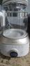 美的（Midea）全玻璃養(yǎng)生壺全自動燒水壺母嬰恒溫電熱水壺花茶壺全包裹護底防碎1.5L MK-YS15B201 曬單實拍圖
