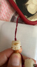 貝意品手機(jī)掛繩中國(guó)風(fēng)可愛(ài)菩提根炭燒貓手機(jī)掛繩手腕手工編織手機(jī)鏈防丟防摔手腕繩情侶款掛鏈掛件 曬單實(shí)拍圖