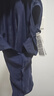 迪卡儂（DECATHLON）泳衣女連體三角抗氯游泳服顯瘦大碼泳裝泡溫泉深藍(lán)4230020 曬單實(shí)拍圖