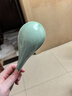 甌江（OUJIANG）龍泉青瓷餐具月亮系列大/小湯匙創(chuàng)意陶瓷湯勺 月亮大湯匙梅子青 曬單實拍圖