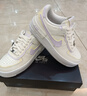 耐克NIKE女休閑板鞋空軍一號 AIR FORCE 1運動(dòng)鞋DZ1847-113白色38.5 曬單實(shí)拍圖