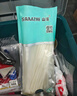 山澤 扎帶大號(hào)200支裝 3.6*300mm 自鎖式尼龍?jiān)鷰?小號(hào)線纜理線帶塑料捆扎包 束線帶綁帶 白 ZD-61 曬單實(shí)拍圖