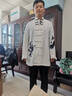 爭風(fēng)華太極服女款太極拳2025夏季新款八段錦表演練功服夏男漸變色高端 武字太極圖漸變色三件套 L 曬單實拍圖