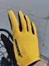 EROADE騎行手套自行車(chē)公路車(chē)山地車(chē)單車(chē)全指男春秋長(cháng)指薄手套賽車(chē)摩托車(chē) 紗網(wǎng)長(cháng)指手套S9【黑黃】-網(wǎng)紗透氣款 XL 曬單實(shí)拍圖