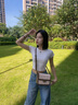 CinvaiKrose高級(jí)感包包女包2025年新款斜挎包單肩包小方包生日七夕情人節(jié)禮物 卡其配棕【送女友老婆走心實(shí)用】 曬單實(shí)拍圖