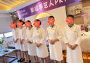 百顏職業(yè)連衣裙女裝高級設計感夏季氣質(zhì)工裝裙子通勤美容院前臺工作服 杏色七分袖連衣裙+送腰帶 S 曬單實(shí)拍圖
