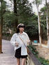衣品元新女裝純欲設(shè)計(jì)感小眾雙拉鏈甜辣妹上衣女Polo領(lǐng)寬松顯瘦長袖襯衫 白色 S 105斤以內(nèi) 曬單實(shí)拍圖