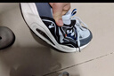 SUSTYLE國際一線品牌男鞋青少年百搭休閑舒適運(yùn)動皮面防滑跑步老爹潮鞋 黑色 47 曬單實(shí)拍圖