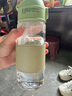 西多米吸管杯產(chǎn)婦孕婦專(zhuān)用玻璃水杯老人臥床帶刻度病人大人躺著喝水杯子 曬單實(shí)拍圖