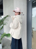 鴨鴨（YAYA）短款羽絨服女2025年冬季新款時尚連帽面包服加厚保暖小個子外套 曬單實拍圖