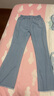 MiniPeace太平鳥童裝夏新女童牛仔長褲F2HAE2A21 牛仔藍(lán)色 150cm 曬單實(shí)拍圖