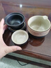 2025新款整套旅行便攜茶具套裝快客杯家用戶外泡茶器教師節(jié)禮物 【黑】【一壺兩杯】180ml 曬單實(shí)拍圖