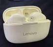 聯(lián)想（lenovo）真無線藍牙耳機 半入耳式耳機 音樂運動游戲耳機藍牙5.4 適用蘋果華為小米手機 EA110月巖白 曬單實拍圖