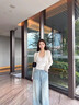 槿城輕薄防曬罩衫女2025夏韓版氣質(zhì)百搭針織開衫慵懶外搭披肩長(zhǎng)袖上衣 杏色 T8802 均碼 【80-120斤】 曬單實(shí)拍圖